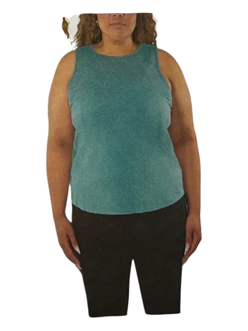 SPYDER Active Sport Women's Performance Tank Top Size XL Teal Athleisure